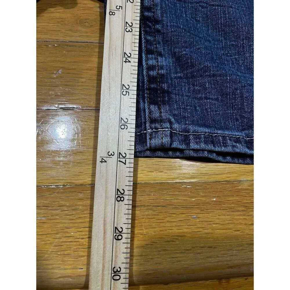 Girls Justice Premium Jeans Size 12P Boot Cut Stretch Mid Rise Denim